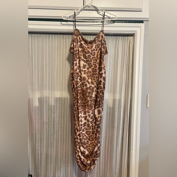 Cheetah Print Dress - Picture 1 of 3